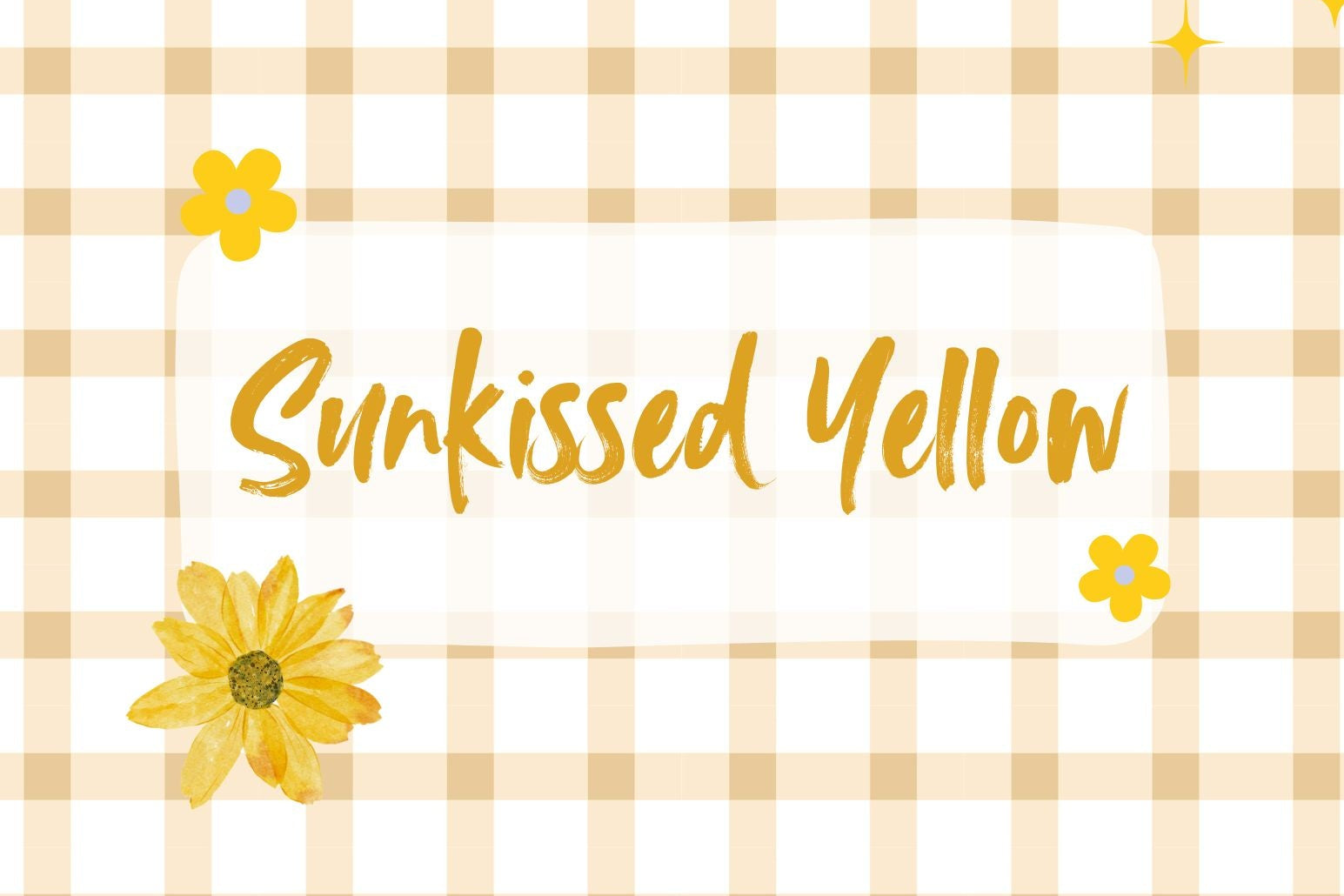 Sun Kissed Yellow