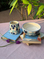 Cute Handmade Ceramics - Blueberry Snack Bowl image 2
